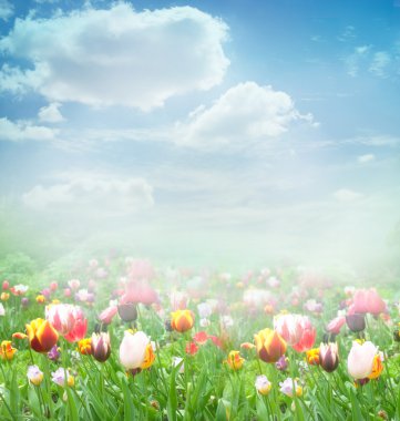 Easter Spring background clipart