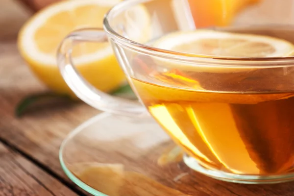 Lemon fruit tea — Stock Photo, Image
