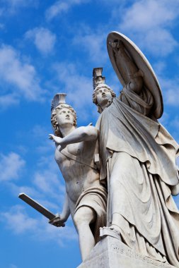 Pillar Statue in Schlossbrücke Bridge in Berlin