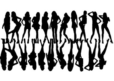 parti silhouettes