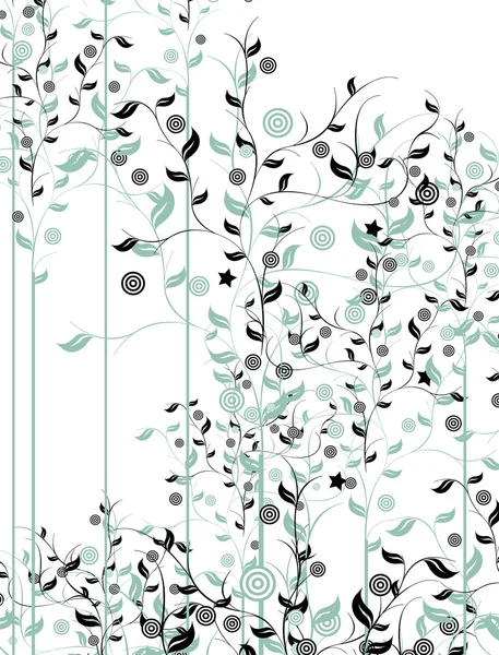 Stock vector Floral background