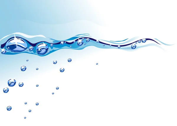 Burbujas de agua — Archivo Imágenes Vectoriales