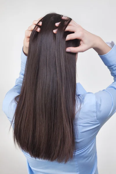 Capelli di donna — Foto Stock