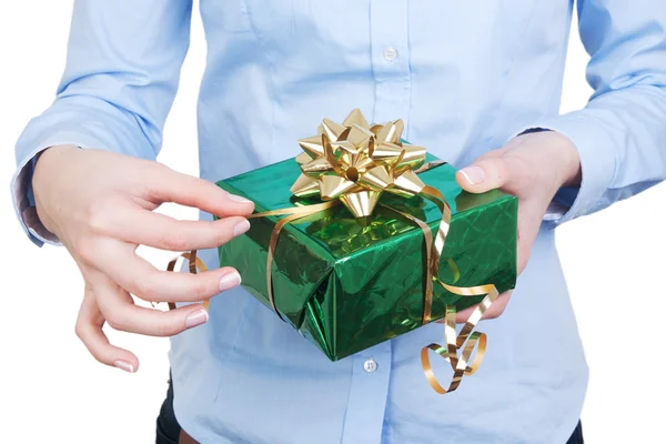 stock image Gift box