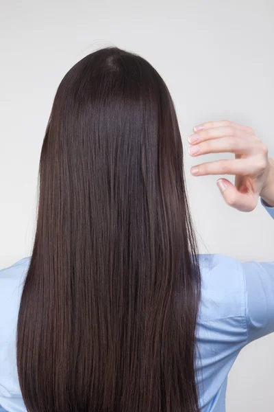 Kvinnans hår — Stockfoto