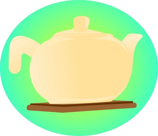 Teapot — Stock Vector