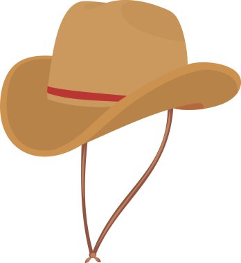 Hat of the cowboy clipart