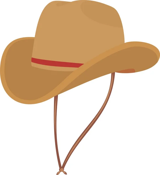 Sombrero del vaquero — Vector de stock
