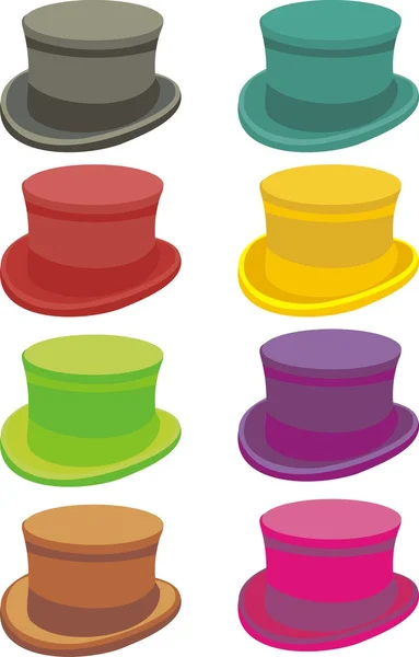 stock vector A set of hats