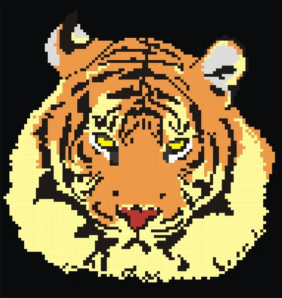 Stora tiger — Stock vektor