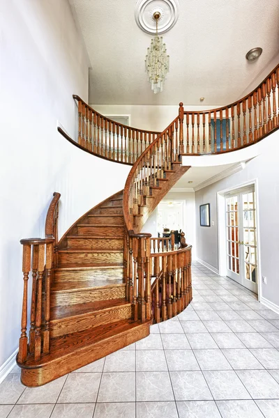 Entrance hall with staircase — Stock Photo, Image