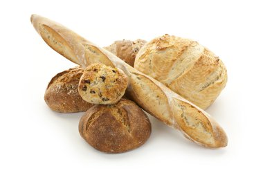 Various breads clipart