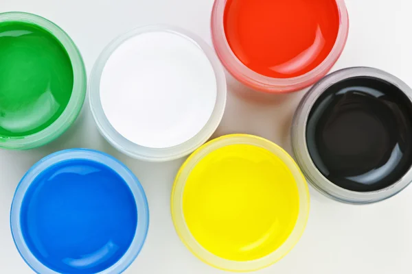Malování různých barev — Stock fotografie