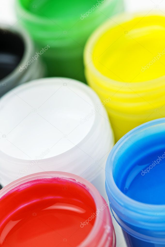 Paint of different colors