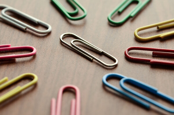Unique paper clip