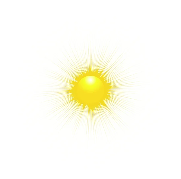 De zon — Stockvector