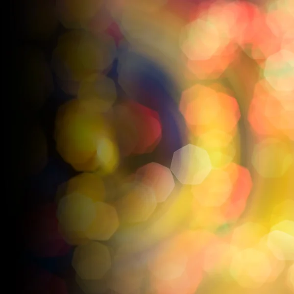 Bokeh and moving light — Stock Photo, Image