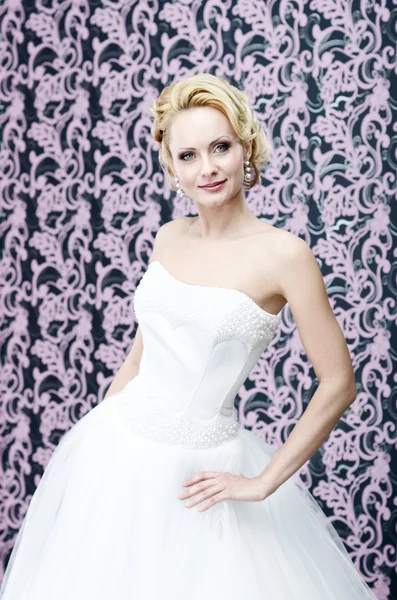 Bride blonde portrait — Stock Photo, Image