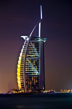 Dubai - 4 Ocak: burj al arab otel, bir kaç 7 yıldız Hotel