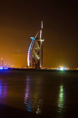 Dubai - 4 Ocak: burj al arab otel, bir kaç 7 yıldız Hotel