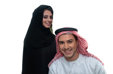 Arab Couple clipart