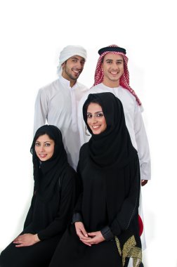 Arab Couples clipart