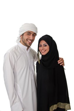 Arab Couple clipart
