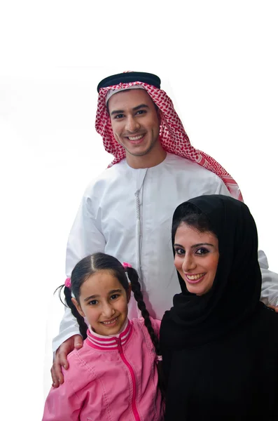 Арабські сім'ї — стокове фото