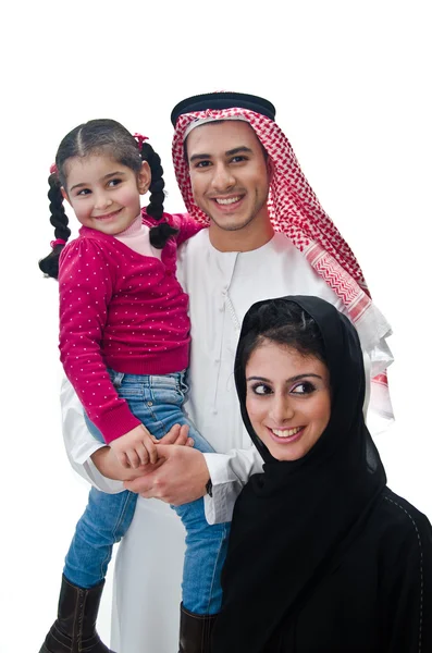 Arabiska familj — Stockfoto
