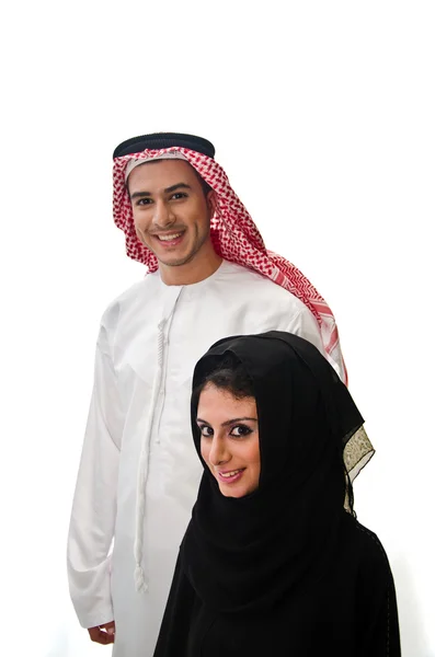 Casal árabe — Fotografia de Stock