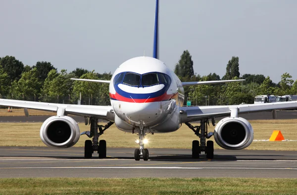 Commerciële vliegtuig — Stockfoto