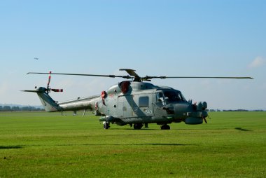 Westland Lynx helicopter clipart