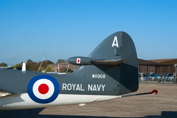 Hawker Sea Hawk tail — Stock Photo, Image