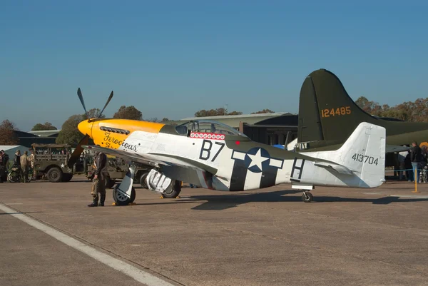 stock image P-51 Mustang 