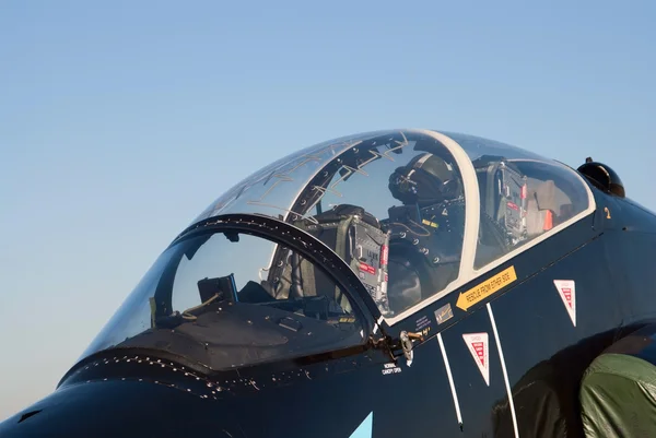 Stock image BAe Hawk cockpit