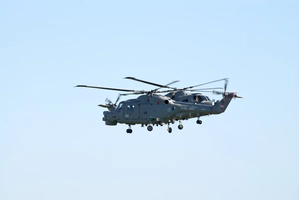 Westland lynx helikoptery formacja — Zdjęcie stockowe
