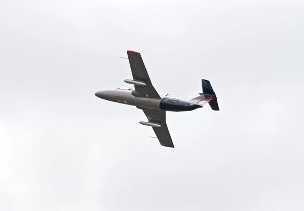 L-29 i flyg — Stockfoto