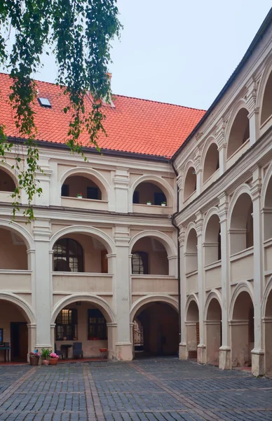 Vilnius universiteit werf — Stockfoto