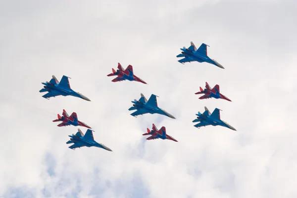 Kampfjets in Formation — Stockfoto