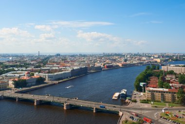 st. Petersburg Birdseye görünümü