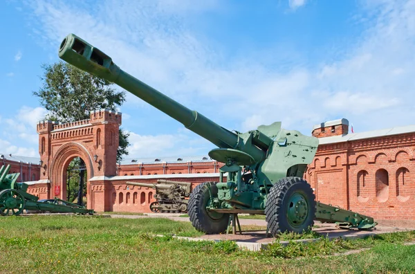 M1955 (D-20) cañón-obús — Foto de Stock