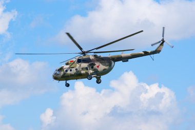 Mi-8 helicopter clipart