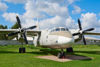 Antonov An-26 plane clipart