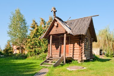 Wooden hut clipart