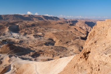View from Masada clipart