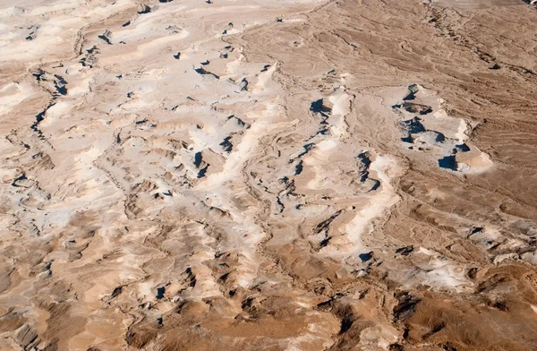 Terreno del desierto en la región del Mar Muerto — Foto de Stock