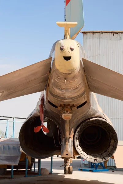 F-4 phantom kuyruk — Stok fotoğraf