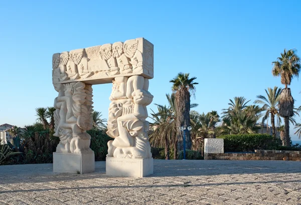 Stock image Monument to sacrifice of Abraham