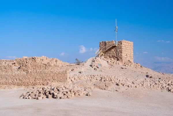 Reruntuhan Masada — Stok Foto