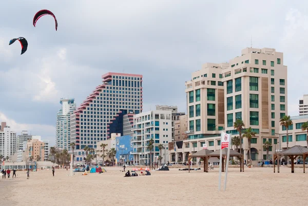 stock image Beach of Tel Aviv